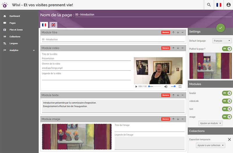 Plateforme de gestion de contenus
